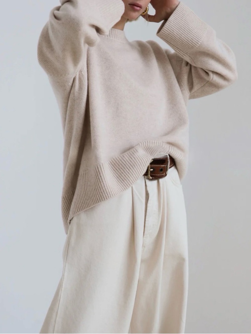 Commense Candyfloss Oversized Pullover Sweater
